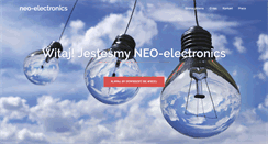Desktop Screenshot of neo-electronics.pl